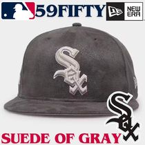 【US限定】NEW ERA 59FIFTY Chicago White Sox Suede of Gray