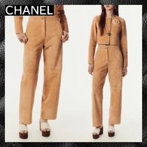 ☆24P スウェードで大人の雰囲気に☆ CHANEL パンツ