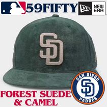 【US限定】NEW ERA 59FIFTY San Diego Padres Forest Suede