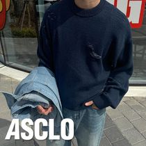 ASCLO Jacquard Damage Knit (2color)