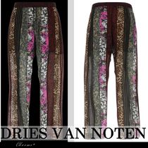 Dries Van Noten マルチパターン ドローストリング パンツ