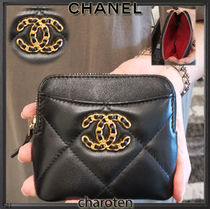 【追跡付】小バッグに♡CHANEL19♪カード/コインケース