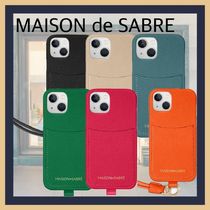 【MAISON de SABRE】 iPhone13 スリング スマホ ケース