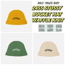 ★24SS 最新作★STUSSY BUCKET HAT WAFFLE KNIT