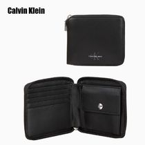 [カルバンクライン] CKJ Monogram Soft Leather Wallet★追跡可