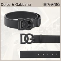 大人気★Dolce & Gabbana DGロゴ レザーベルト