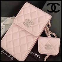 《Airpodsケース付き★》CHANEL iPhoneケース