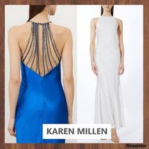 【KAREN MILLEN】ディアマンテ ホルターマキシドレス（送料込み)