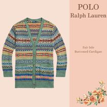 NEW【POLO RALPH LAUREN】彩り綺麗☆フェアアイル カーディガン