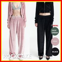 [ROCKCAKE] Half Moon Velvet 2way Pants/追跡付