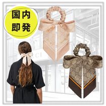 国内即発*GUCCI*グッチ*GG シルク シュシュ セット