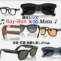 海外限定♦Ray-Ban×META♦WAYFARER-調光-