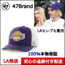 LAセレブ愛用☆ 47 Brand LOS ANGELES LAKERS 47 TRUCKER US限定