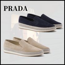 ■PRADA プラダ スエード スリッポン