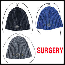 ★SURGERY★ CLOVER LOGO DOUBLE-STRAP BEANIE