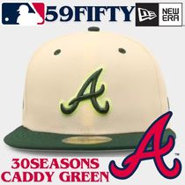 【US限定】NEW ERA 59FIFTY Atlanta Braves 30seasons Green