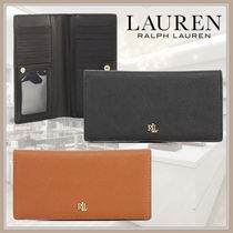 【Ralph Lauren】レザー カードスロット15個 スリム ウォレット