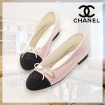 【春の訪れ♪】CHANEL  CCロゴ バレリーナ シューズ