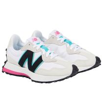 New Balance ★スエード調 327 ロゴ スニーカー★送料込