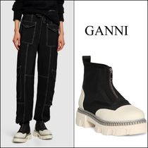 [送関込]GANNI/ガニー フロントジップ スニーカー