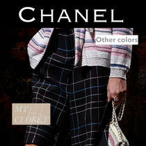 CHANEL バミューダ ショート パンツ ツイード CC  直営店 送料込