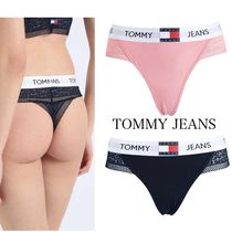 送料関税込み☆ TOMMY JEANS ロゴ Tバック ショーツ