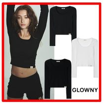 ☆【GLOWNY】☆CLASSIC RIB SCOOP LONG SLEEV.E☆Tシャツ☆