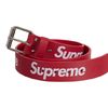 Supreme ベルト ★Supreme★送関込★目玉商品★上質なレザーロゴベルト★(5)