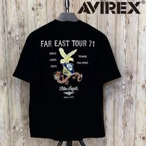 AVIREX アビレックス  EMBROIDERED SUKA 半袖Tシャツ 刺繍