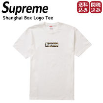 Supreme★上海店オープン記念★ボックスロゴ 半袖 Tシャツ