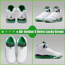 【大人気】★ナイキ★Air Jordan 5 Retro Lucky Green