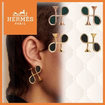 《関税込★すぐ届く》＊国内配送＊ HERMES エルメス ピアス CorH