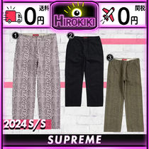 【本物保証 /関税・送料無料】Supreme Snake Print Chino Pant