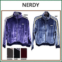 【NERDY】 Velvet Track Top /追跡付