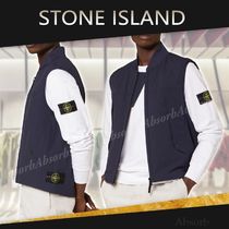 【23AW NEW】STONE ISLAND_man / ハイネック ベスト / Navy