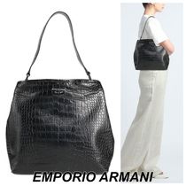 EMPORIO ARMANI クロコダイル ショルダーバッグ