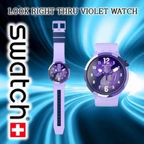 ◆SWATCH◆LOOK RIGHT THRU VIOLET◆THE JULY COLLECTION◆