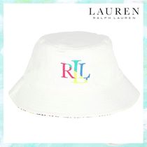 【送料込】LAUREN RALPH LAUREN_リバーシブルロゴバケットハット