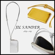 JIL SANDER◆ストラップレザー コインパース カード◆関税送料込