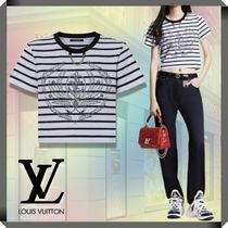 2024SS★Louis Vuitton★ストライプアンカークロップトップ