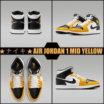 【大人気】★ナイキ★AIR JORDAN 1 MID YELLOW 早い者勝ち!!