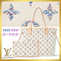 24SS新作【Louis Vuitton】大容量 大活躍 ネヴァーフル MMトート