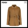 FENDI ジャケット 【関税込】 FENDI フェンディ カシミア ゴートゥ ジャケット