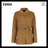 FENDI ジャケット 【関税込】 FENDI フェンディ カシミア ゴートゥ ジャケット