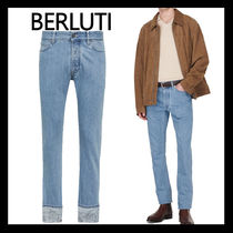 どのスタイルにも合う！*BERLUTI*メンズ スリムジーンズ ブルー