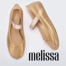 Melissa追跡付/送料込 雨の日対策 バンド付きバレーシューズ