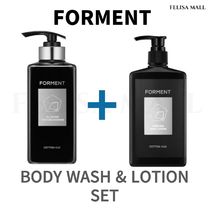 [FORMENT] BODY WASH + BODY LOTION セットCOTTON HUG 韓国人気