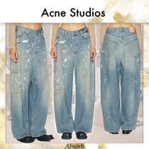 【24SS NEW】Acne Studios / ノンストレッチデニム バギーパンツ