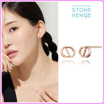 【STONEHENgE】DAL〜14K Crescent Moon Earrings SA24A62T