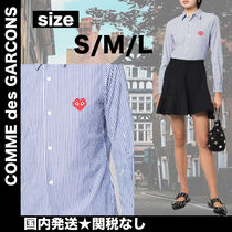 人気のComme Des Garcons/コムデギャルソン ストライプ シャツ★